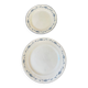 Two round dishes Terre de Fer Salins E.C Model "Roger"