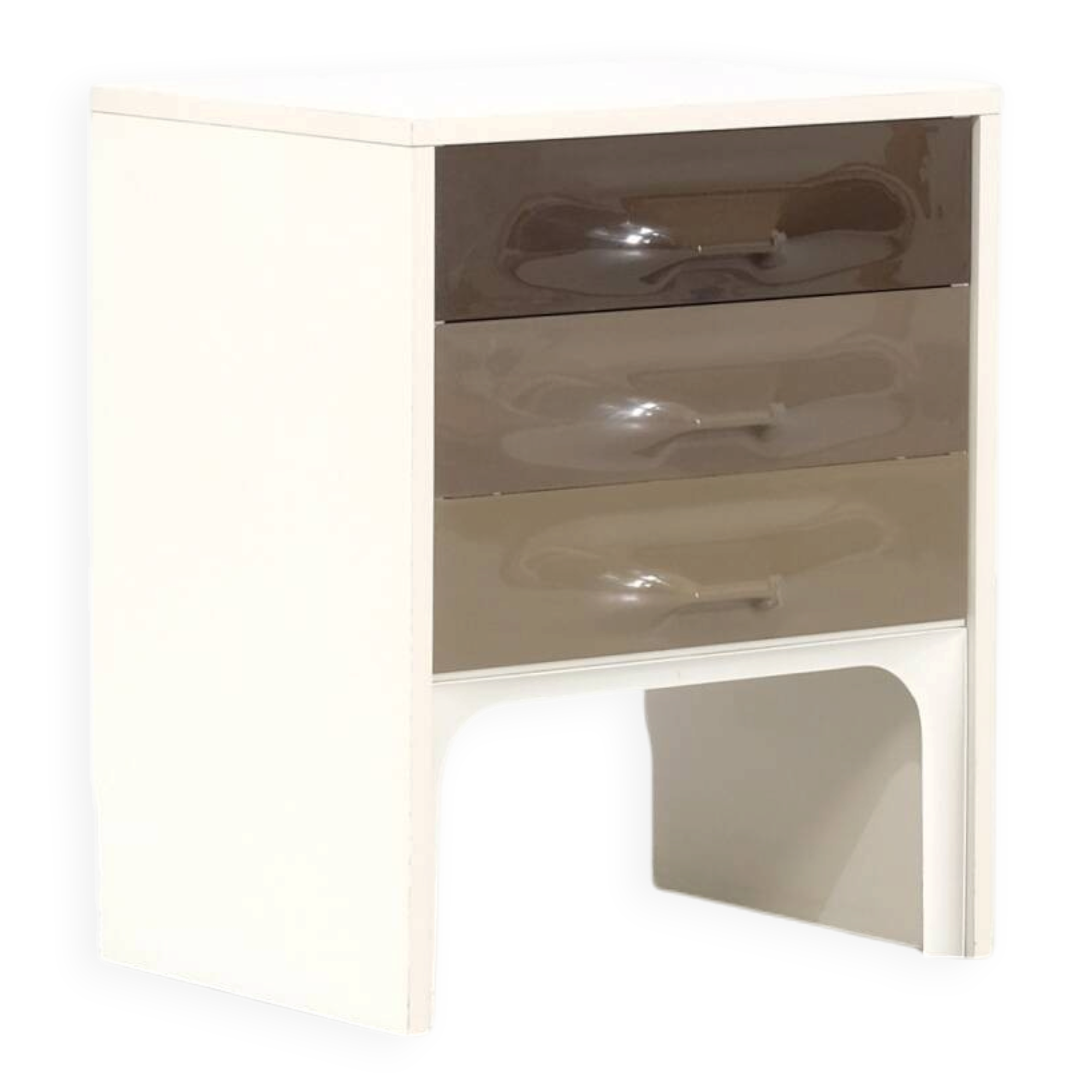 Nightstand "DF2000" by Raymond Loewy for Doubinsky Frères, France,