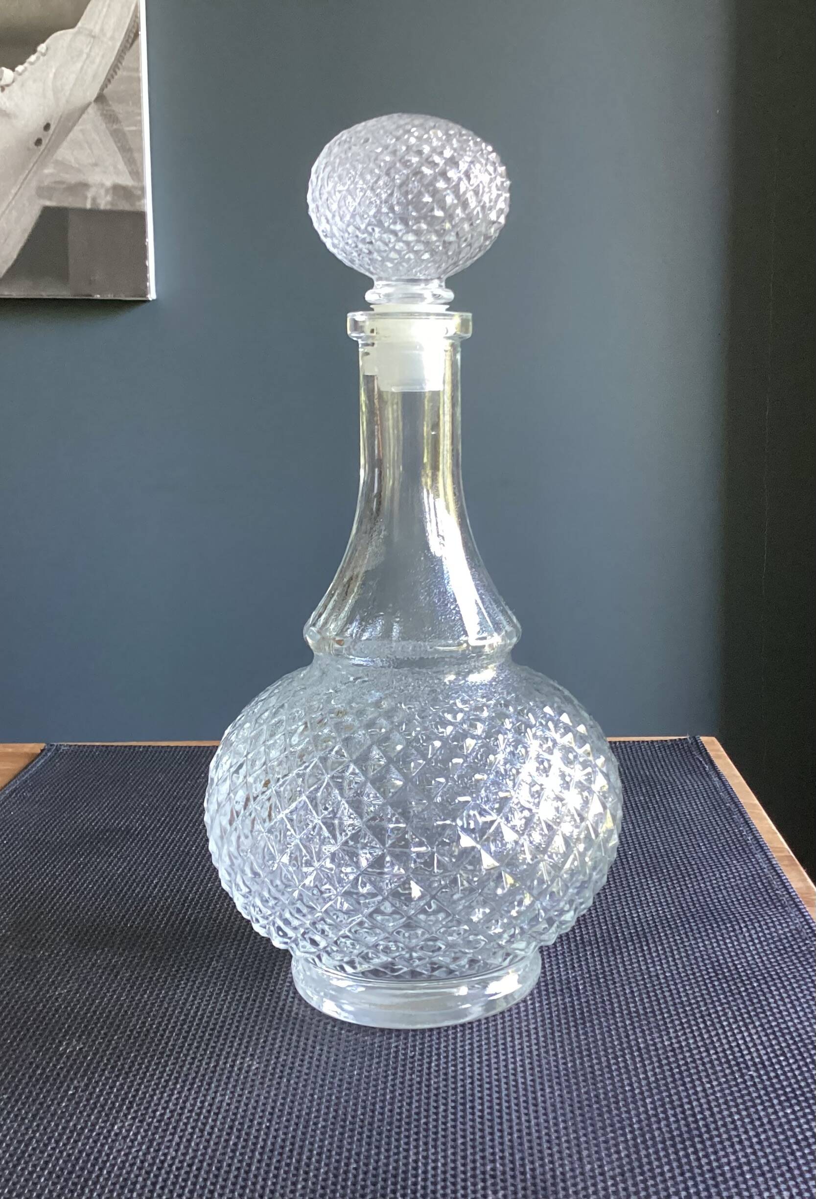 Carafe à liqueur en verre