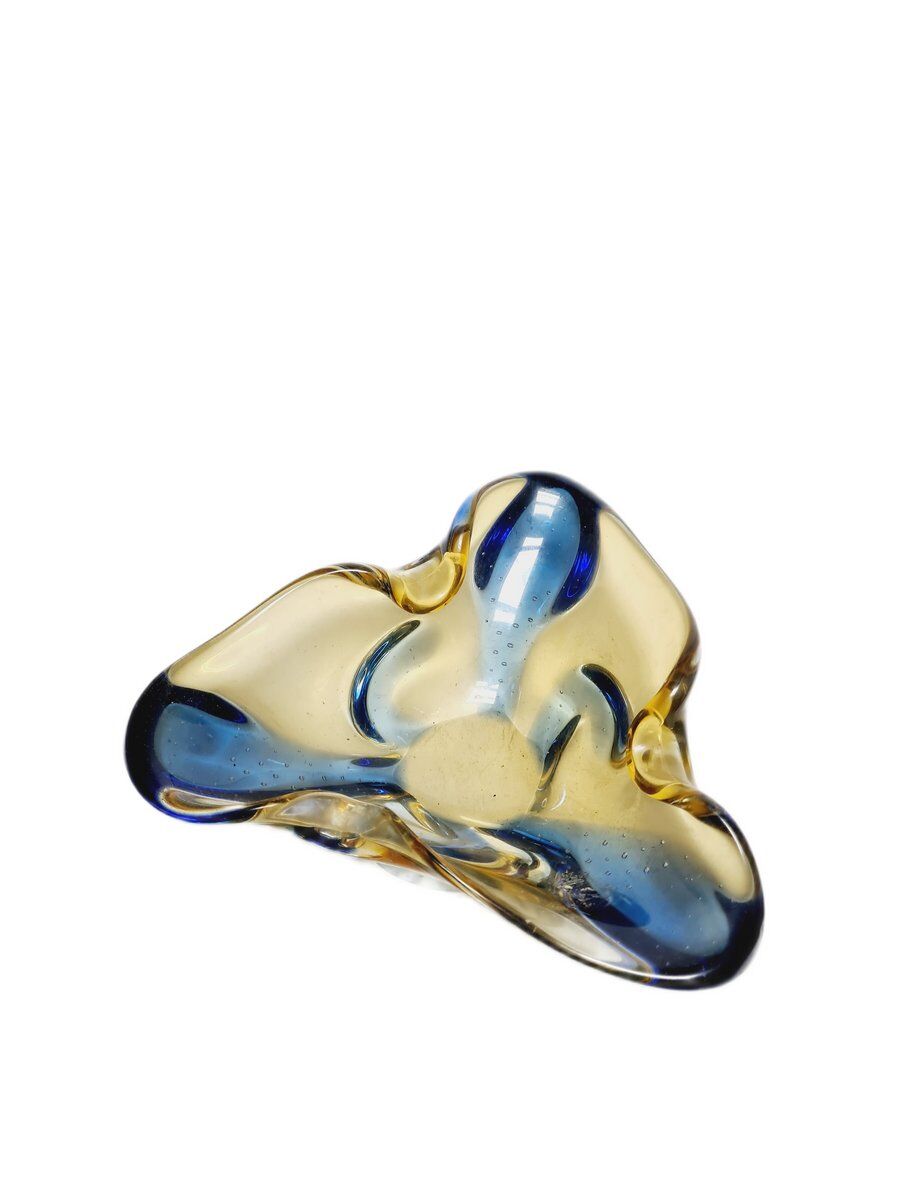 Czechoslovakian vase by Hanna Machanovska for Mstisov Glassworks, 1960s