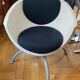 Armchair ball design Mia Lagerman, swivel, 90s