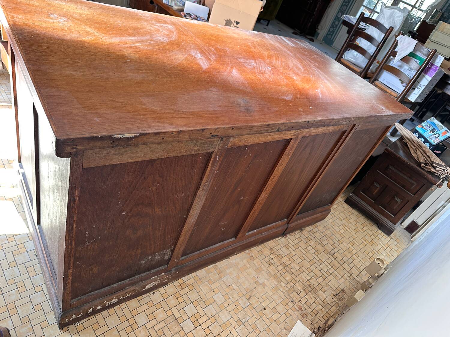 Vintage desk from the 50s