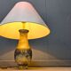 Vintage pewter table lamp, 1970s