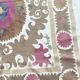 Vintage hand-embroidered tablecloth 121x133 cm