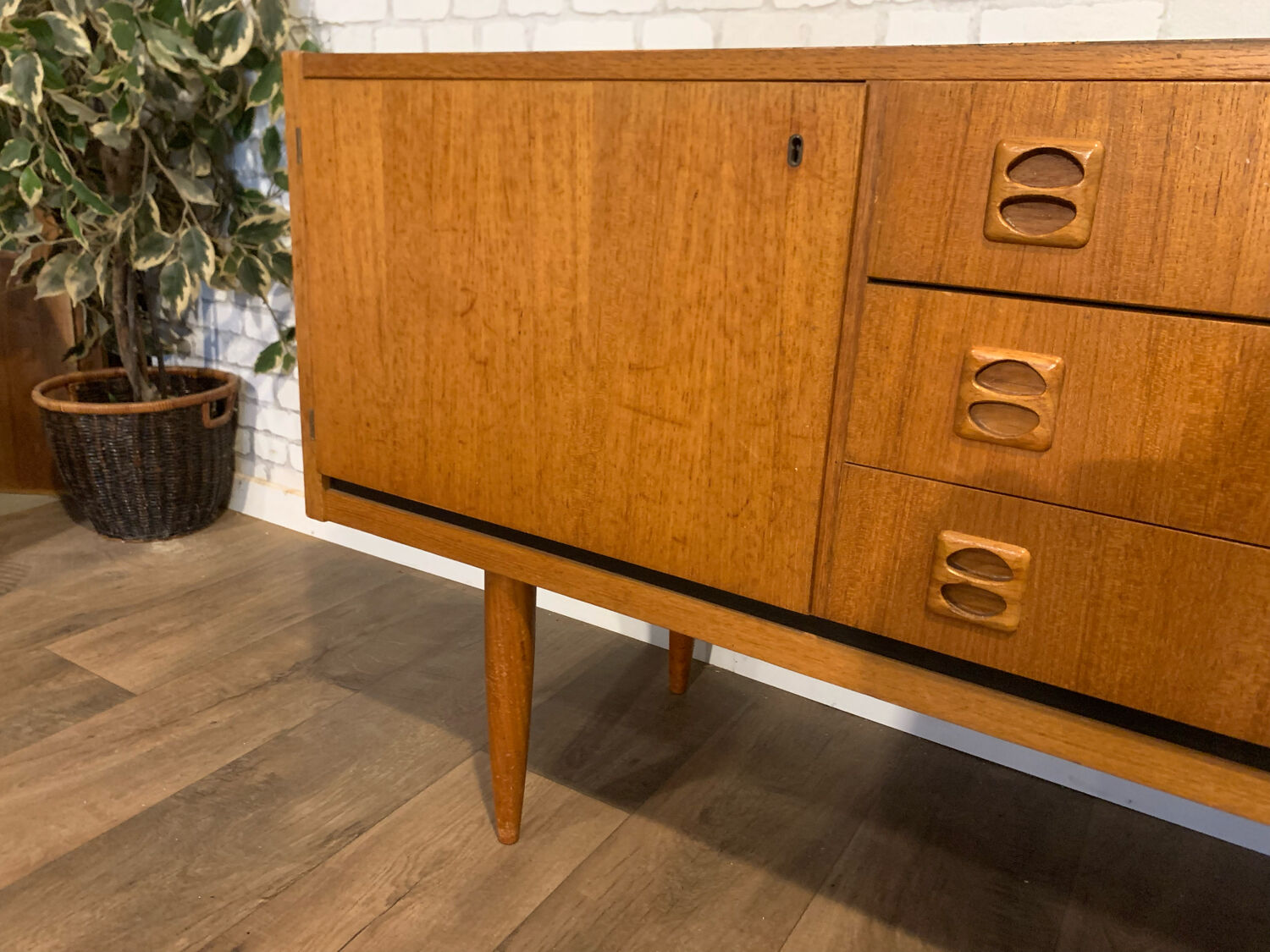 Vintage Scandinavian enfilade 1960