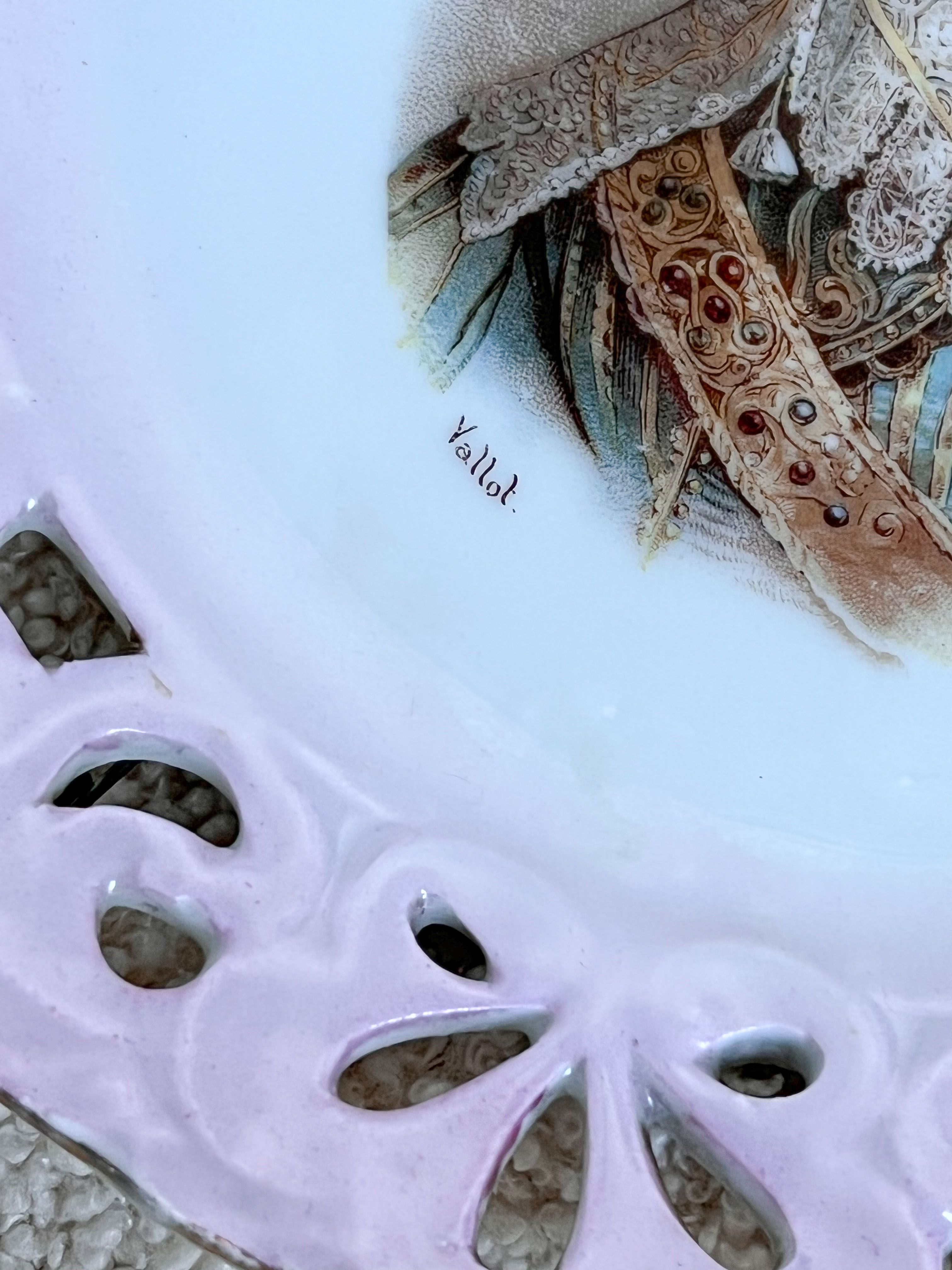 Old decorative plate