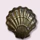 Golden Shell Brass Cup