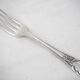 Christofle Marly, 6 table forks, 21.5 cm, in silver-plated metal.