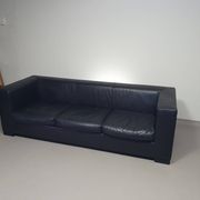 Wittmann leather sofa Camin by Paolo Piva