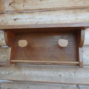 Vintage Scandinavian wall coat rack