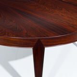 Table à manger danoise en palissandre par Severin Hansen, 1960
