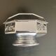 1 sugar bowl or art deco stainless steel bowl