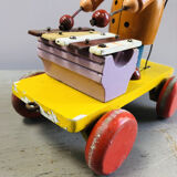 Jouet clown au xylophone
