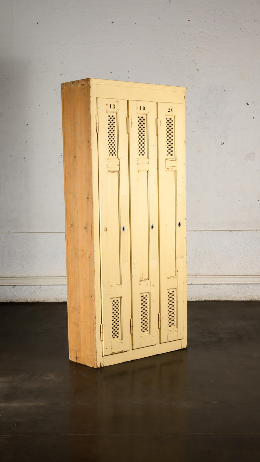 Wooden wardrobe