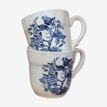 Lot de 2 tasses vintage