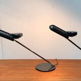 Postmodern Ring A400 table lamps by Bruno Gecchelin for Arteluce, Italy, 1970s, set of 2