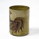 Stylised rooster pencil holder — Olivier Pettit — France, 1950s-1970s