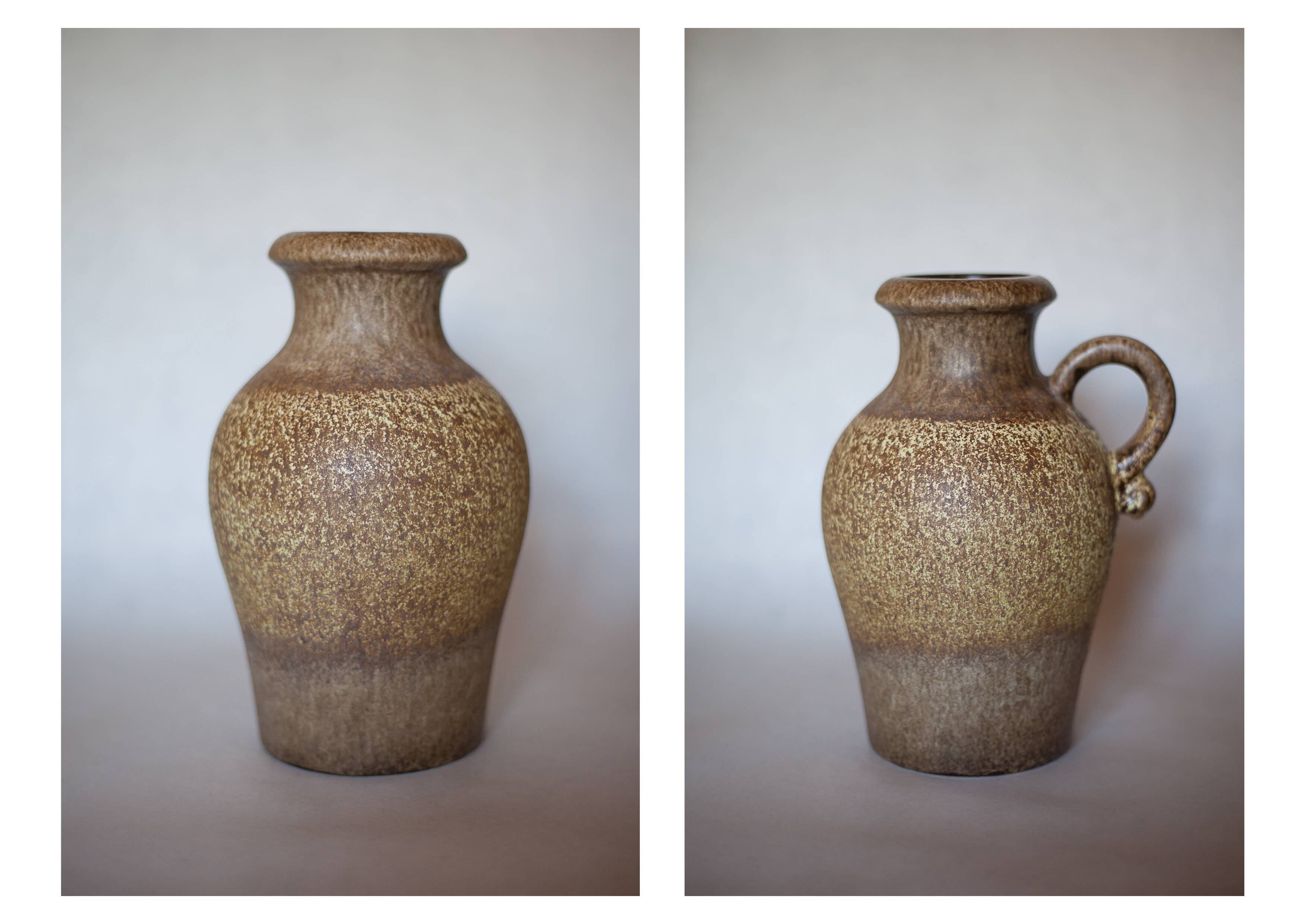 Ceramic Scheurich vase 490-25 West Germany