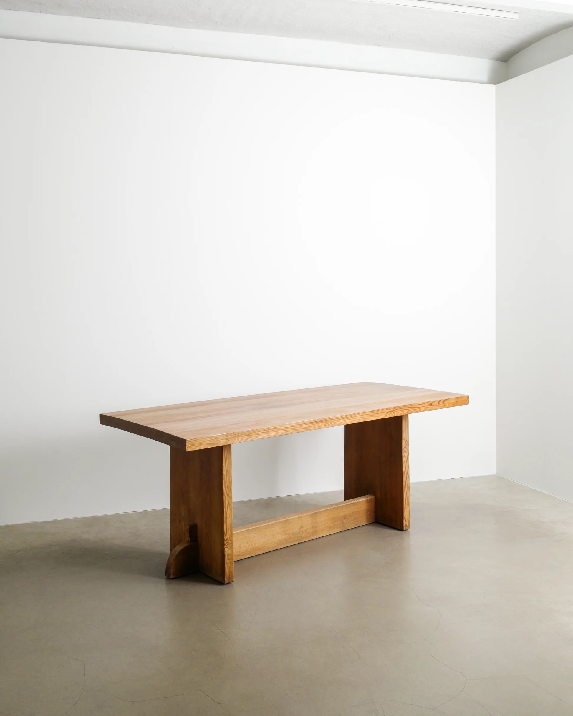 Vintage Swedish Wooden "Lovö" Dining Table by Axel Einar Hjorth, 1930s