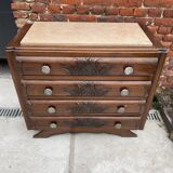 Dresser 30/40s pink marble
