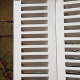 Volets à persiennes  anciens en bois