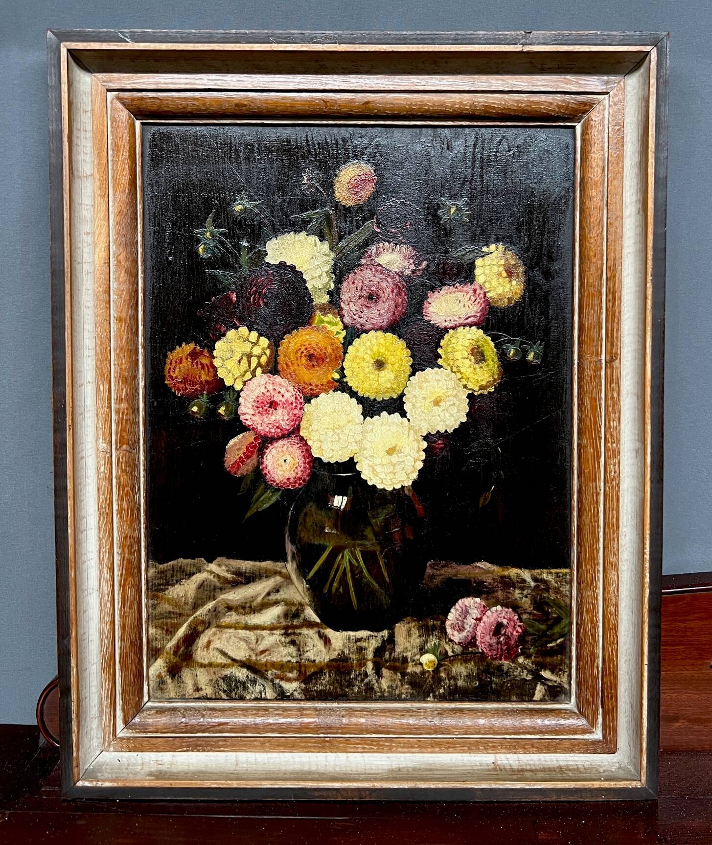 Painting “Still life with flowers”.