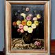 Tableau "Nature morte aux fleurs".