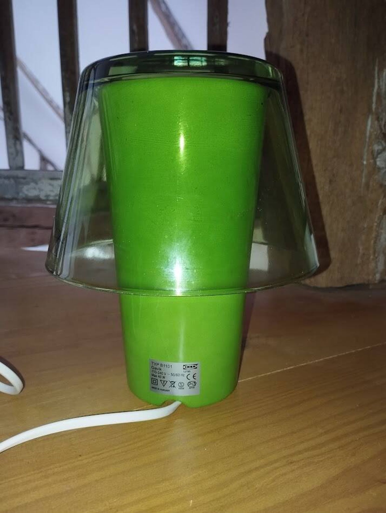 IKEA GAVIK Lamp – Apple Green – Scandinavian Design