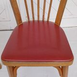 Pair of Baumann bistro chairs no. 12