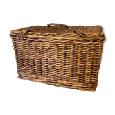 Panier en rotin vintage