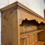 1950s English pine shelf