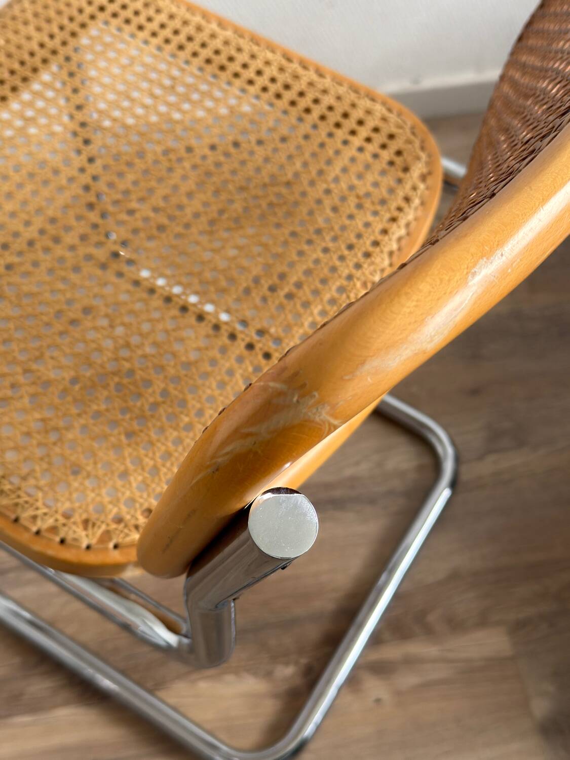 Marcel Breuer Cesca B32 chairs Knoll edition