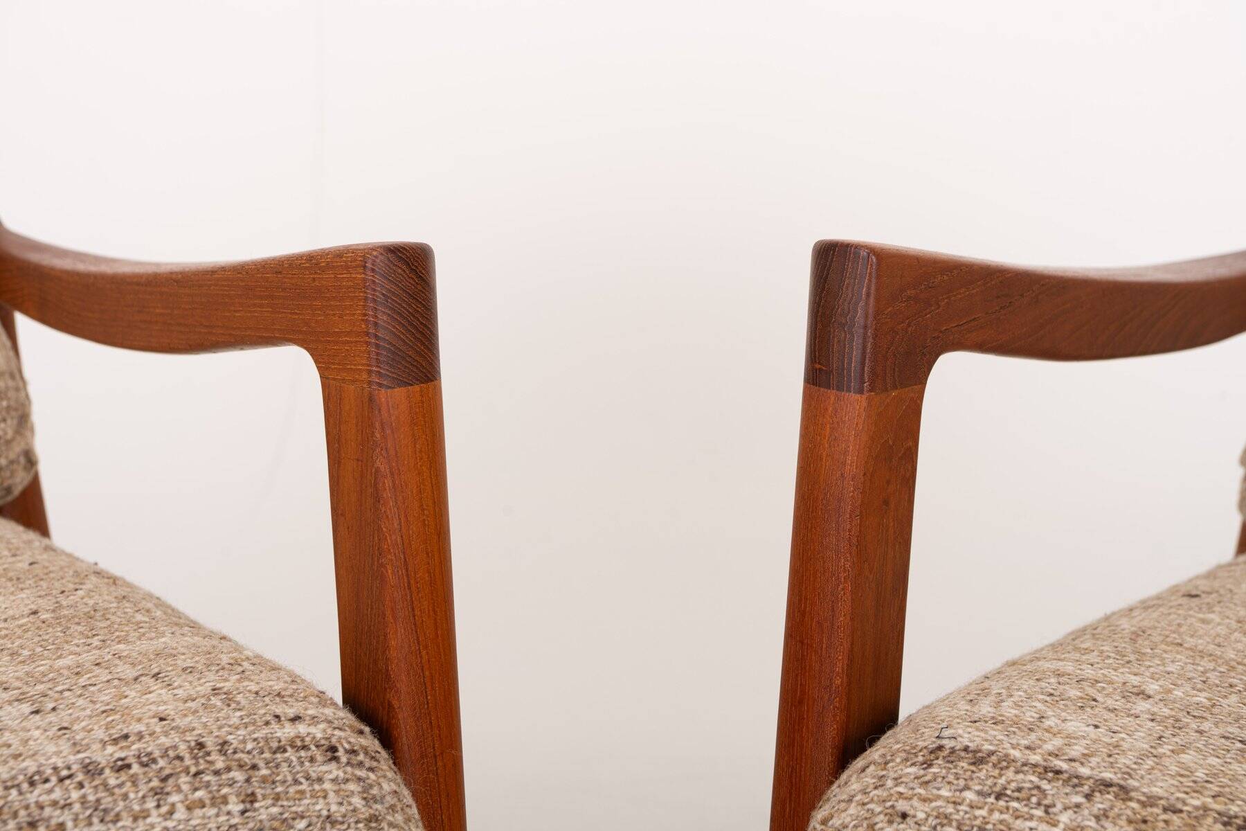 Easy chairs by Ole Wanscher for France & Son, 1960s, set of 2