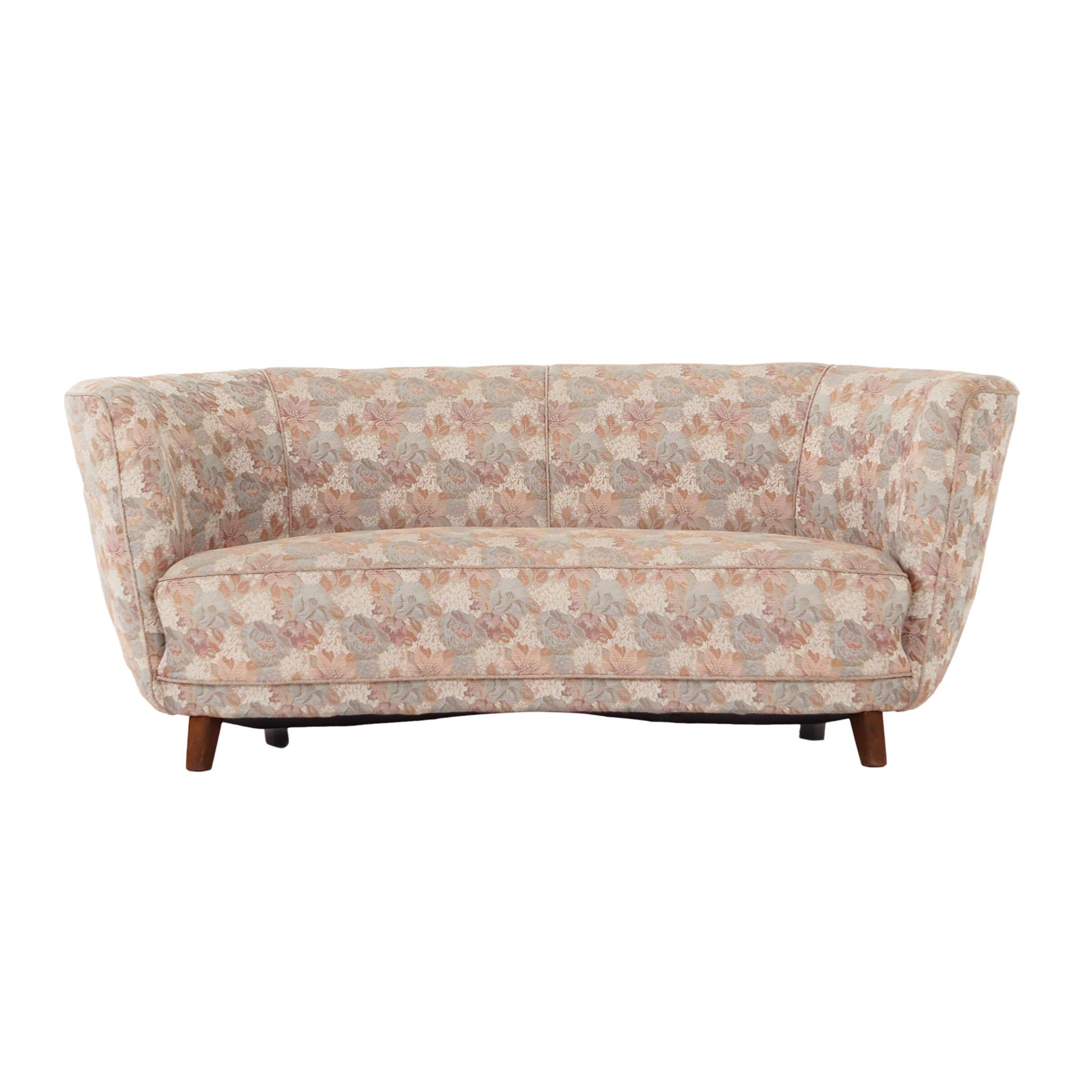 Sofa banane, design danois, années 1970, production : Danemark