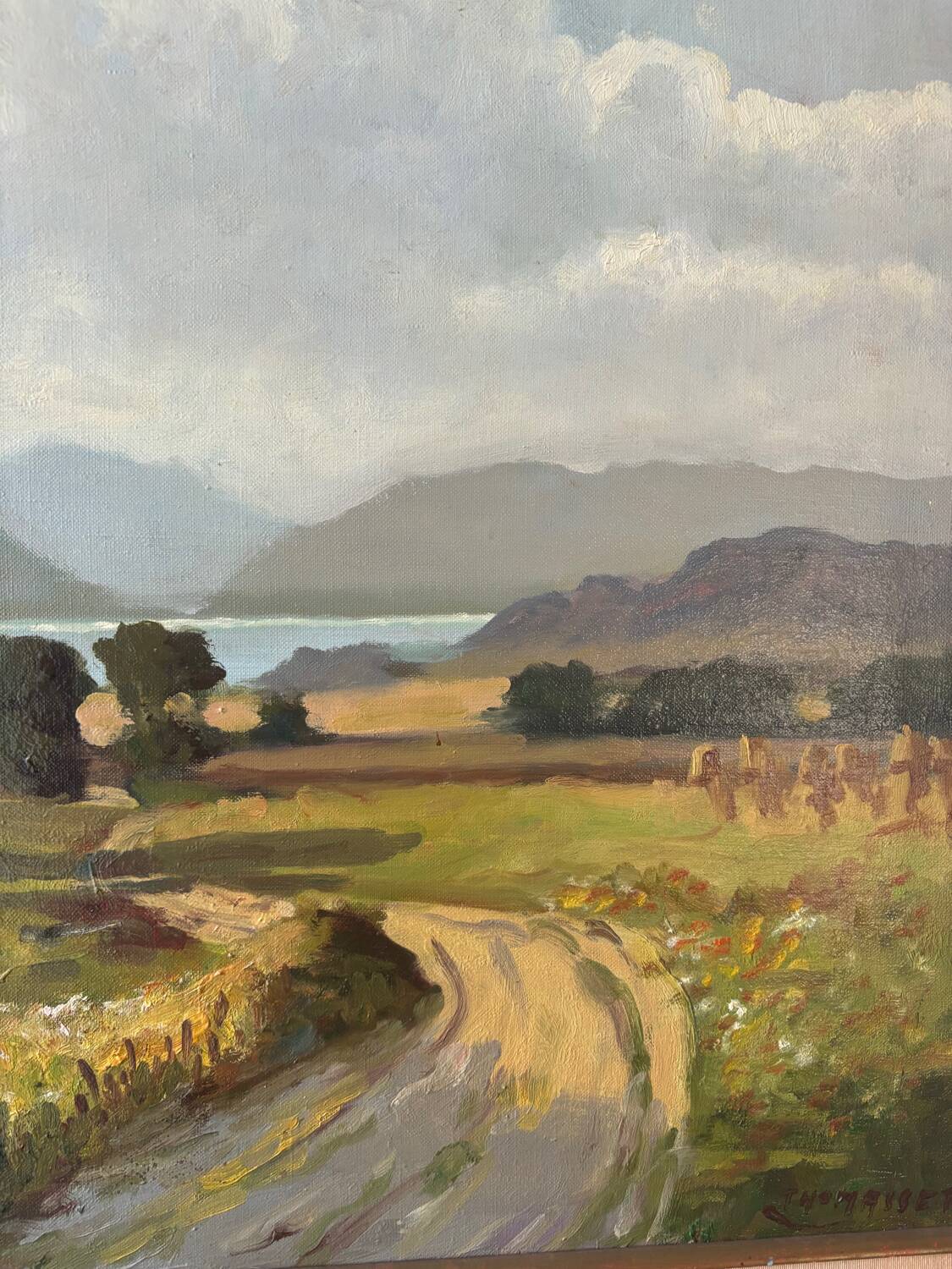 Landscape signed Thomasset