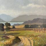 Landscape signed Thomasset