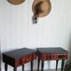 Paire de tables de chevet