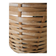 Pied de lampe dame-jeanne dans son panier
