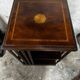 Revolving bookcase in mahogany and marquetry - art deco