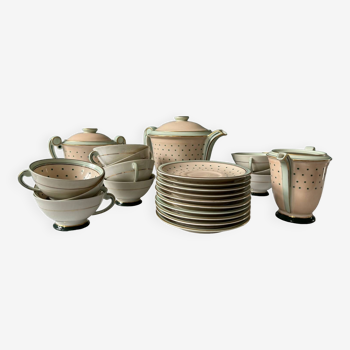 1900 Charles Ahrenfeldt Limoges porcelain tea service