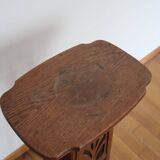 Art Deco wooden plant holder