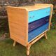 Commode vintage en bambou