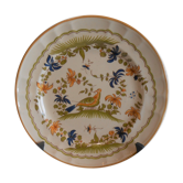Decorative plate faience martres tolosane moustiers