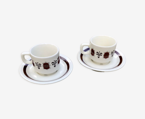 Tasses à café porcelaine