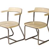 Pair of Model K 16 armchairs by Robert Slezák, 1930s, set of 2
