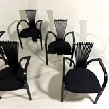 6 Totem chairs by Torstein Nilsen for Westnofa Norway