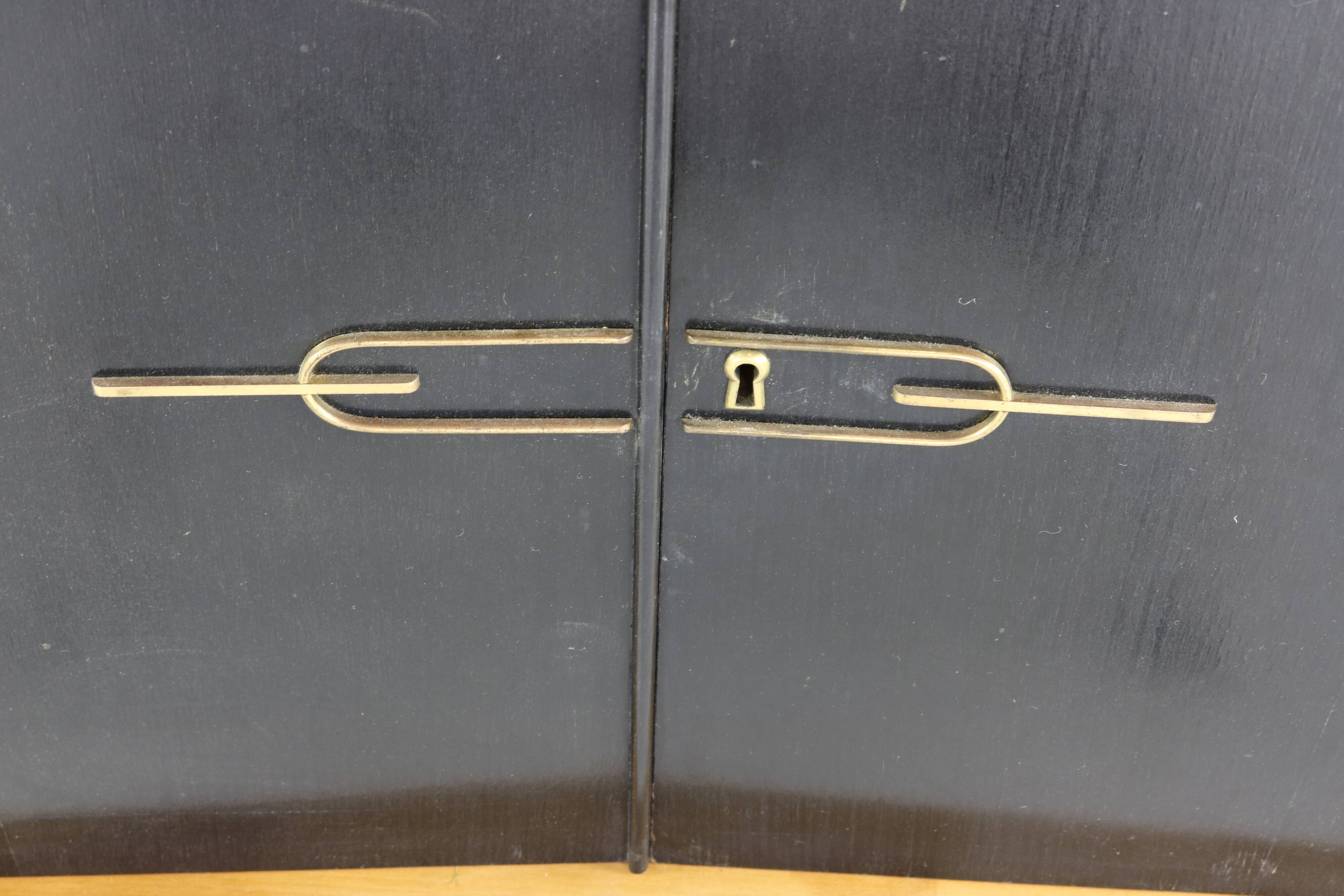 Fifties Dutch design two tone sideboard for Dirks - Van Oers