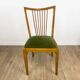 Pair of slatted chairs in 1950s Scandinavian style