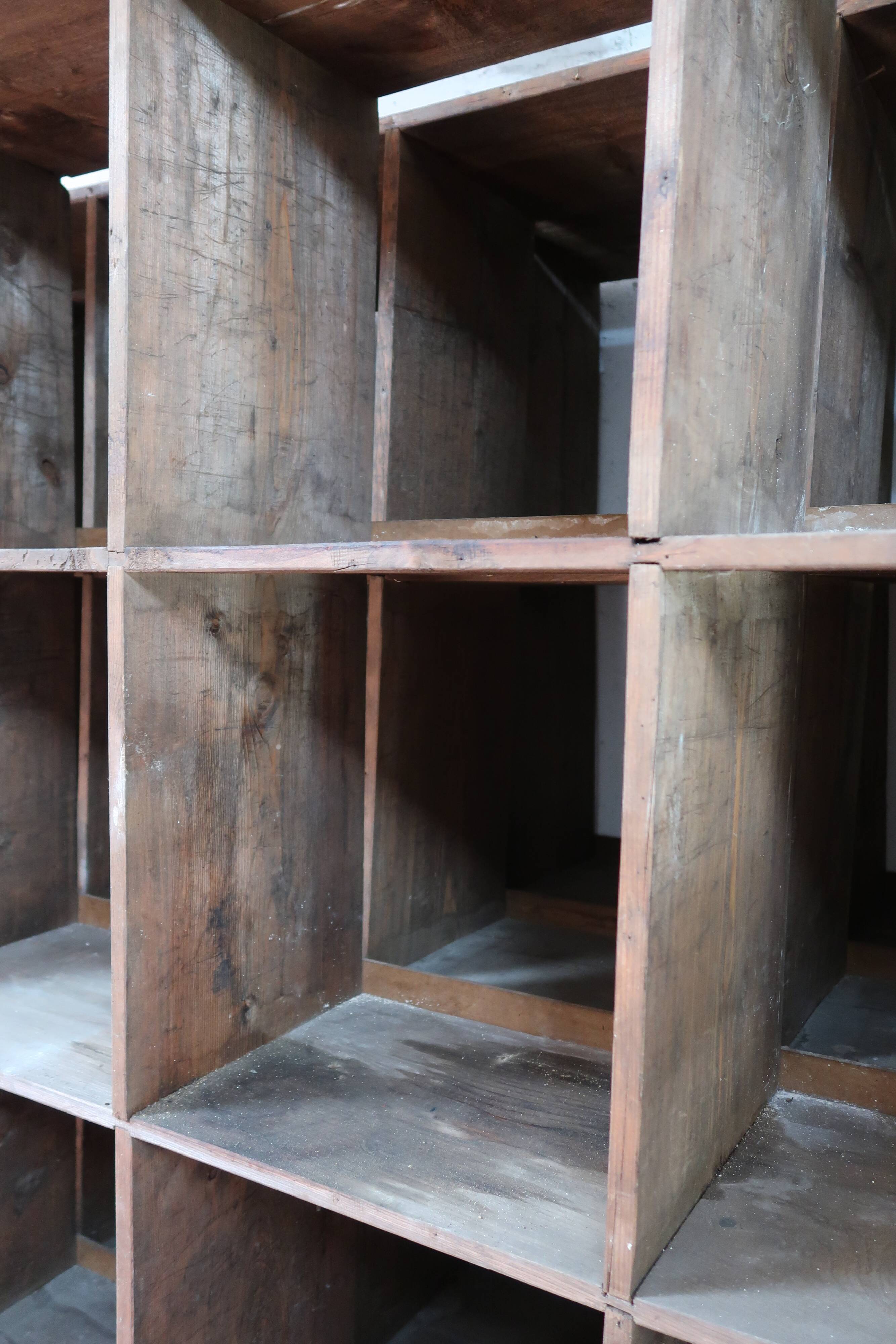 Vintage workshop locker furniture