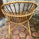 Vintage rattan lounge